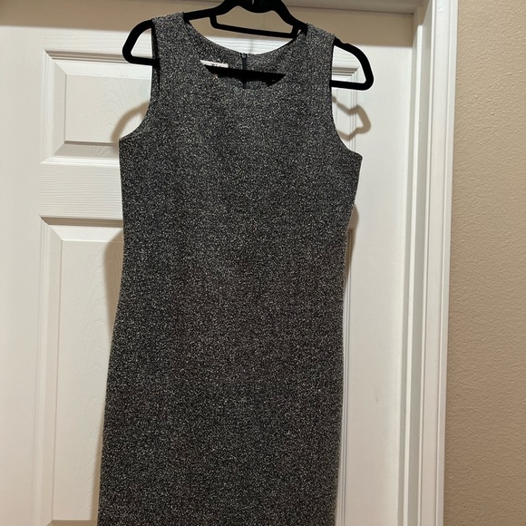 Kristen Blake Women’s Black White Sleeveless Sheath Dress Zipper Size 10 USA - Picture 1 of 7